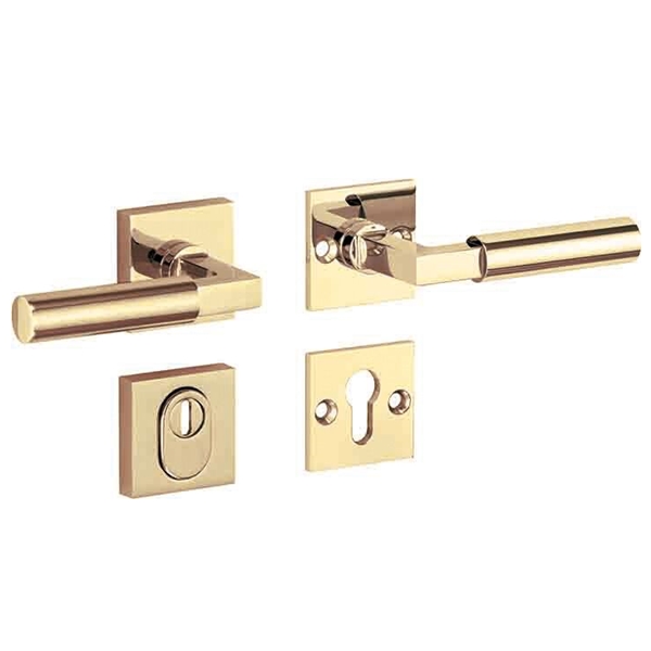 Klamka do drzwi zewnętrznych AVE-U złota